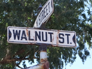 walnut sign
